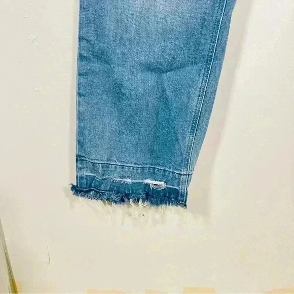 NWT PAIGE Denim Sarah Straight Leg Ankle Jeans Vintage Undone Riya Distressed - Picture 10 of 11